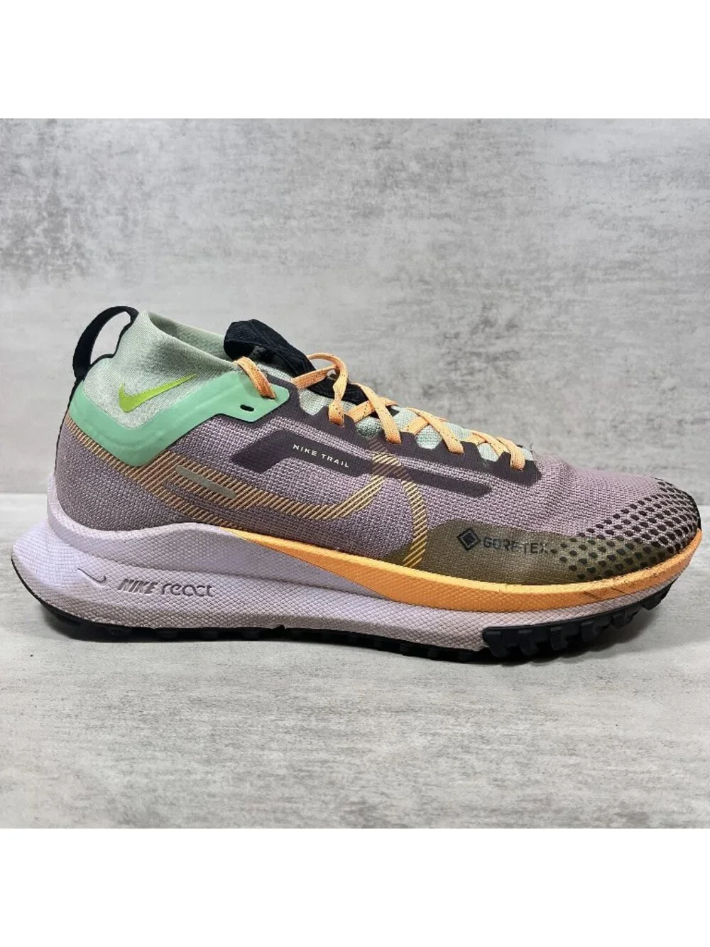 Nike React Pegasus Trail 4 GTX Gore-Tex Running Shoes - Women's Size 9.5 - Picture 4 of 9